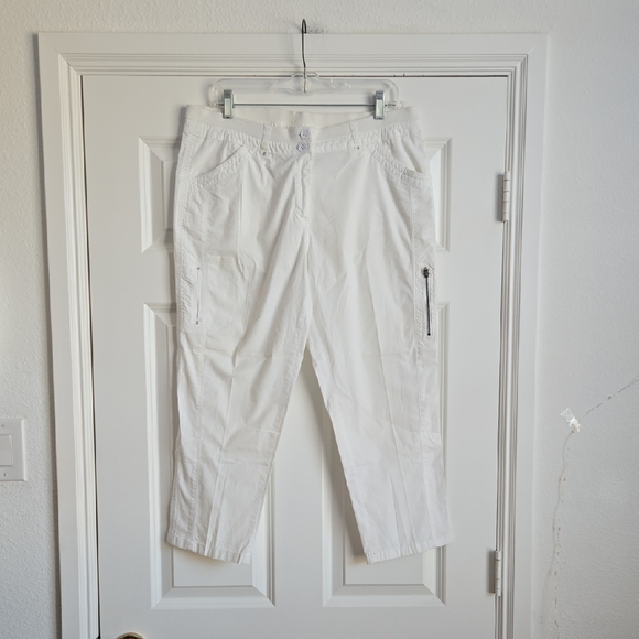 Chico's Pants - White Cargo Pants